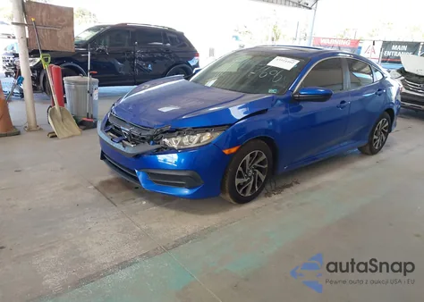 2017 Honda Civic Ex from USA, damaged, VIN 2HGFC2F78HH517606